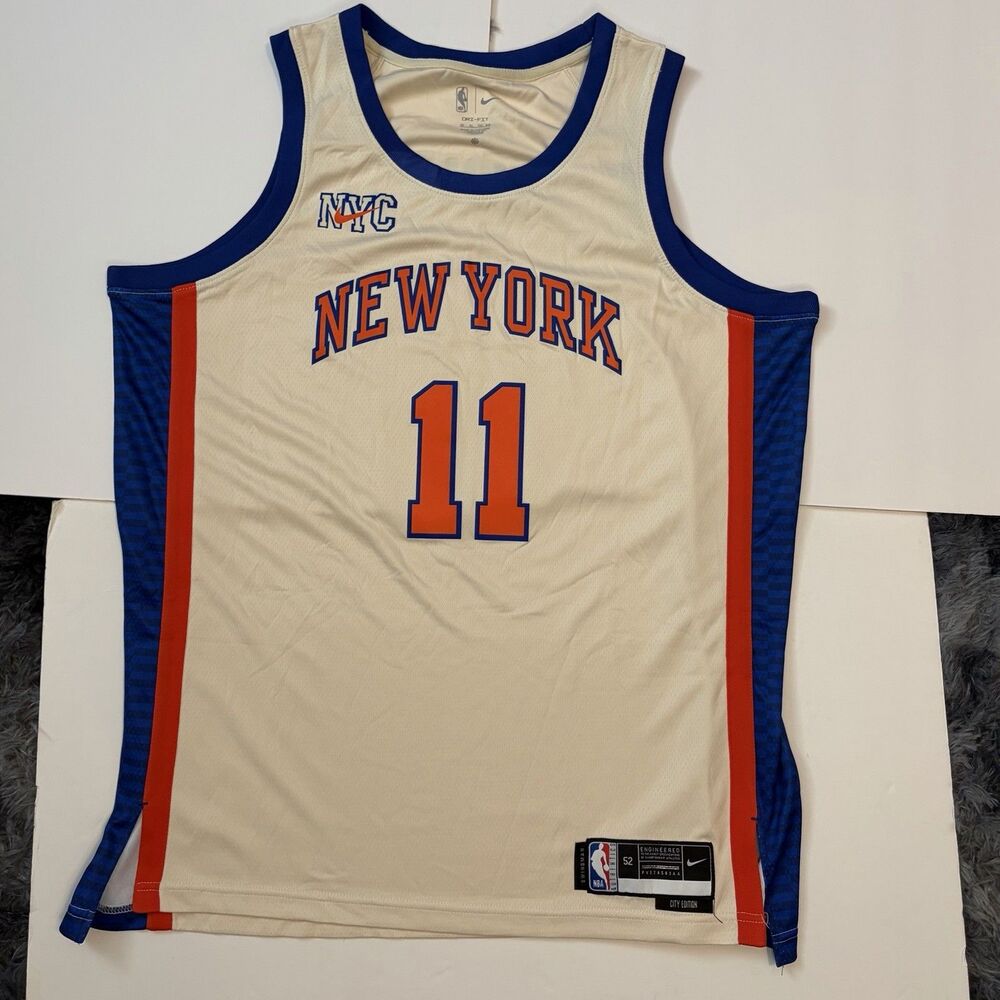 Jalen Brunson NY Knicks 2025-26 City Edition Swingman Jersey X Large XL